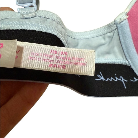 Victoria’s Secret PINK Women’s 32B Gray Padded Underwire Push-Up Bra - Picture 9 of 10